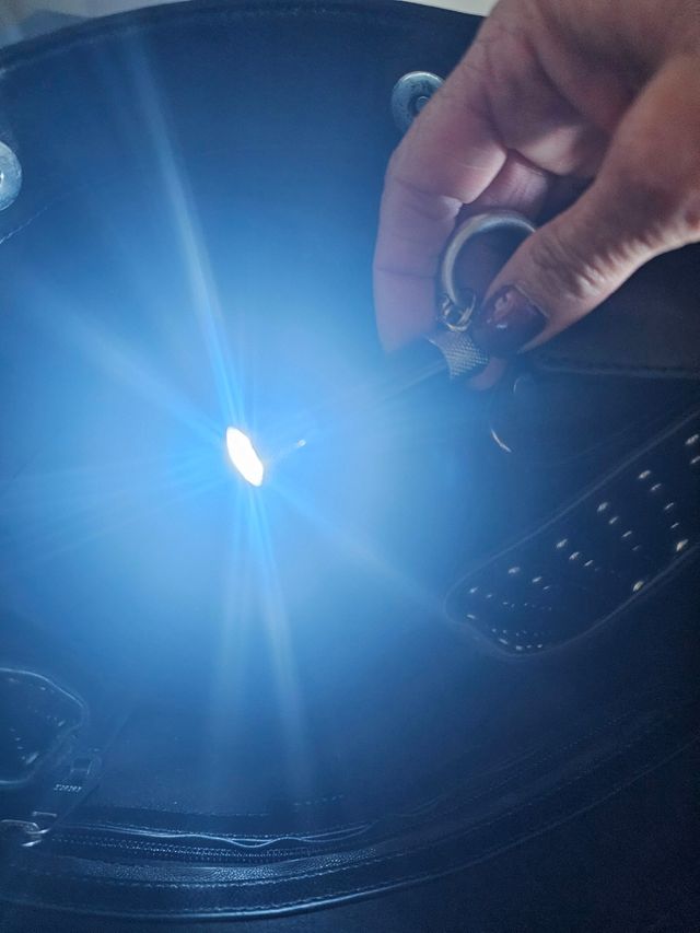 Bolso negro piel IKKS