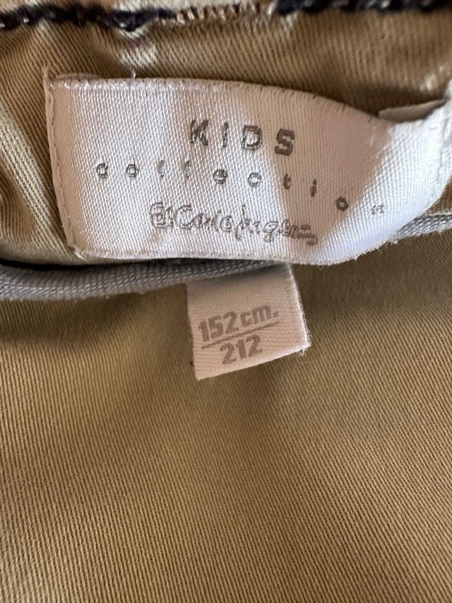 Pantalones chino chico Corte Inglés