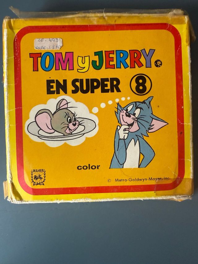 Lote 2 tom y jerry 1 pantera rosa Super 8