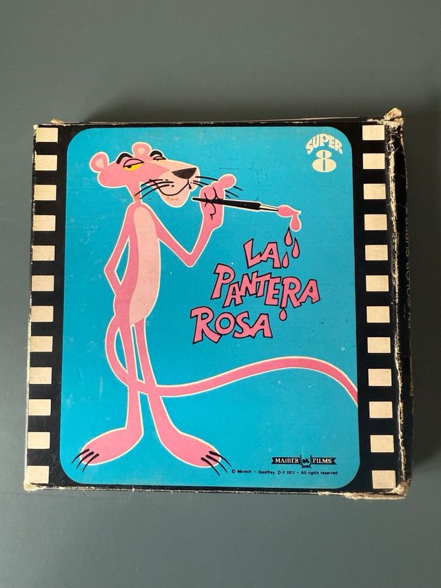 Lote 2 tom y jerry 1 pantera rosa Super 8