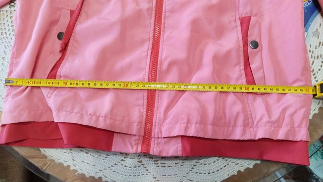 Cortavientos-chubasquero rosa