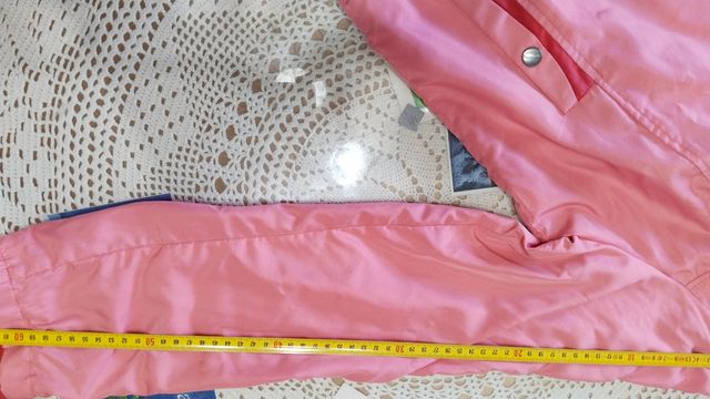 Cortavientos-chubasquero rosa