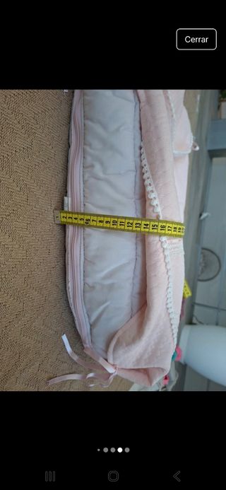 Saco para capazo bebe, bolsa a juego y funda almoh