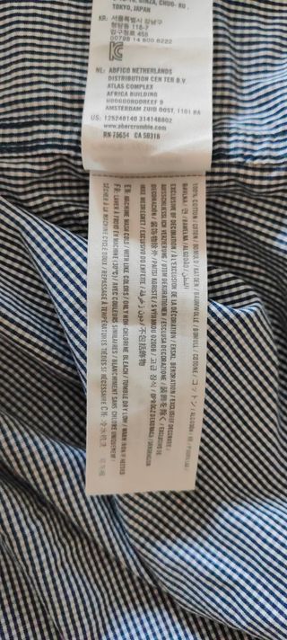 Camicia Abercrombie & Fitch Tg M