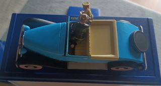 Tintin coche 1/43 68 Descapotable Loto Azul