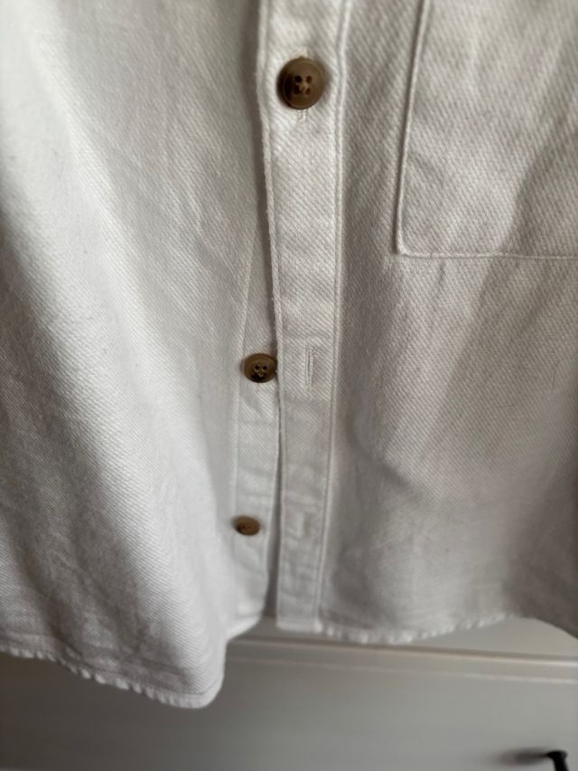Camisa blanca niños 4 años zara