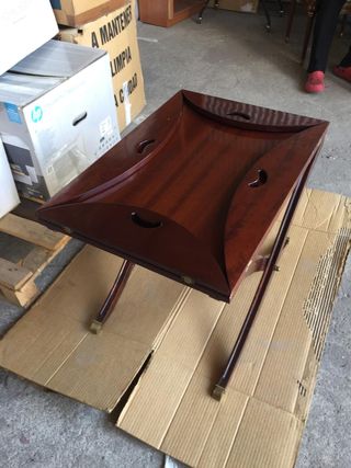 Cuadro con espejo antiguo  , se desconoce los años