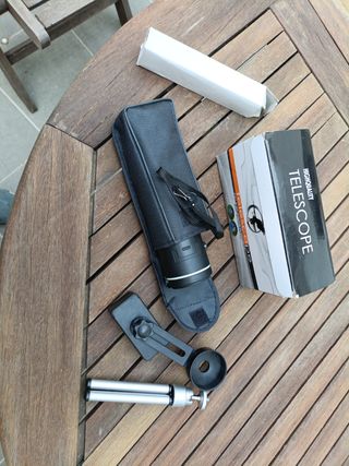 Zoom con trípode teléfono