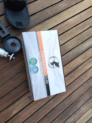 Zoom con trípode teléfono