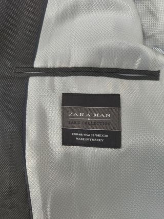 Traje hombre Zara