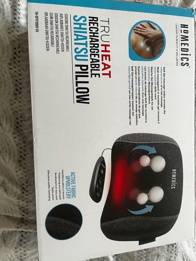 Almohada Shiatsu Homedics con calor