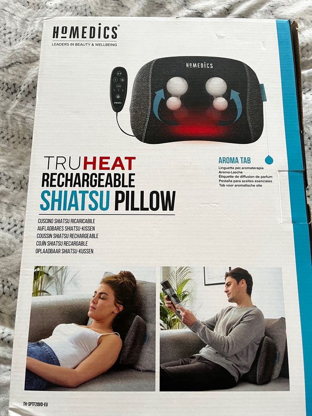 Almohada Shiatsu Homedics con calor