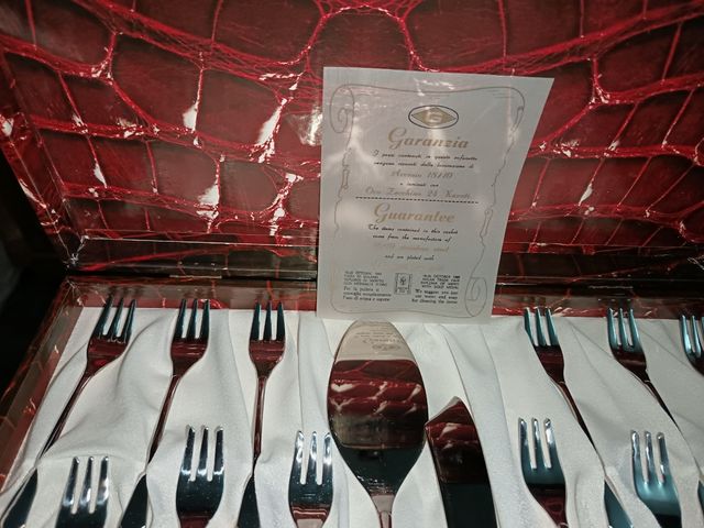 Servizio da 12 Laminato oro gottingen