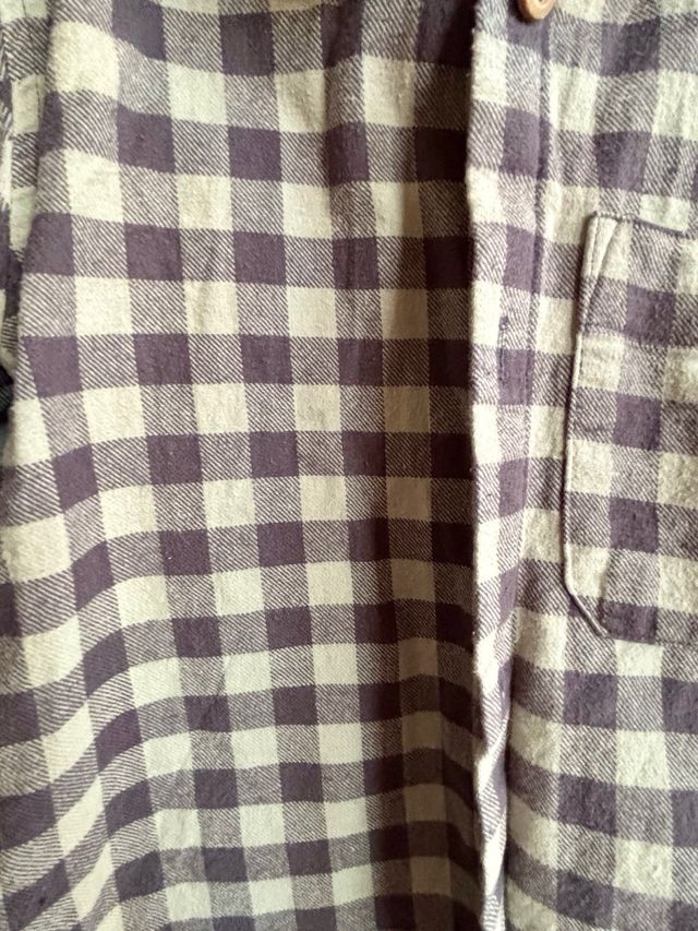 Camisa cuadritos verde zara 4 años