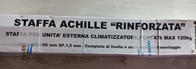 Staffa per motore condizionatore