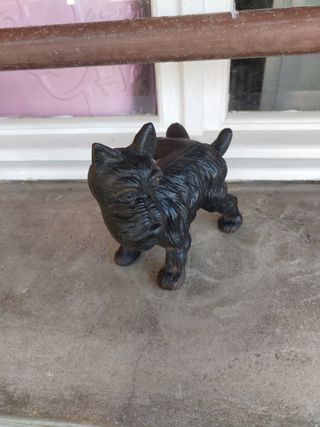 Fermaporta cane scozzese anni 30