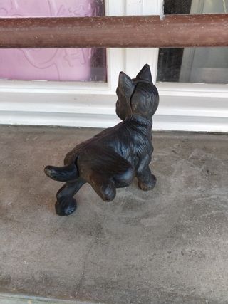 Fermaporta cane scozzese anni 30