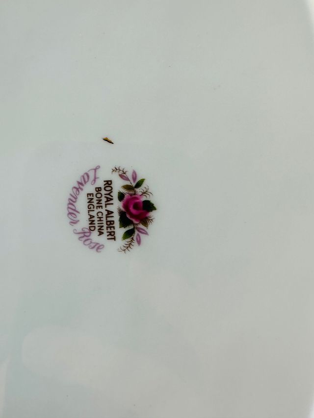 bandeja de porcelana inglesa  Royal albert