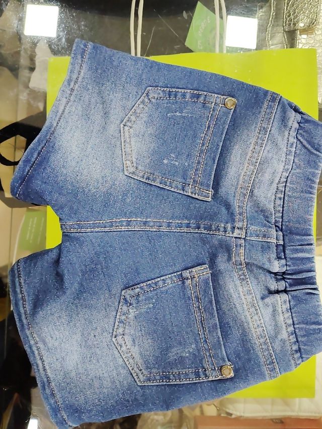 Shorts vaqueros niño