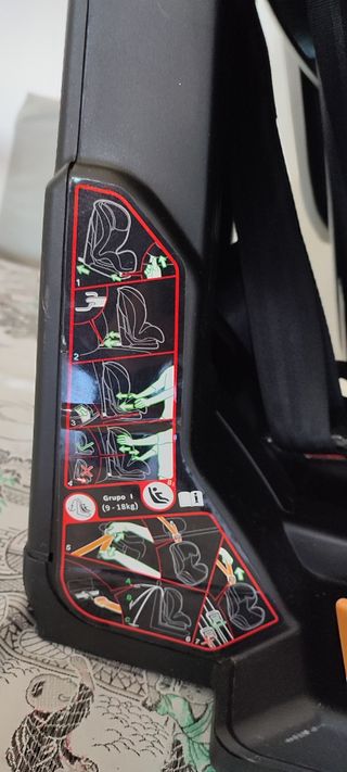 Silla coche MS Encore isofix + alzador