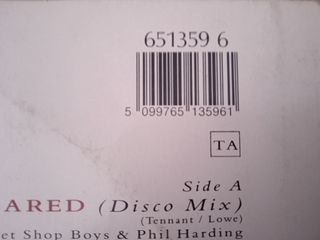 Eighth Wonder I'm Not Scared 12'' Inch Vinyl Exten
