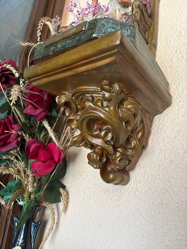 Sagrado Corazón Jesús trono antiguo