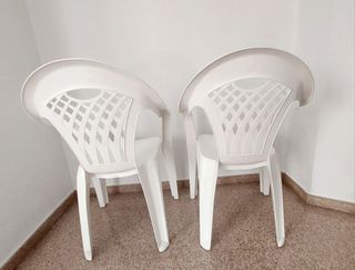 2 Sillas para exterior