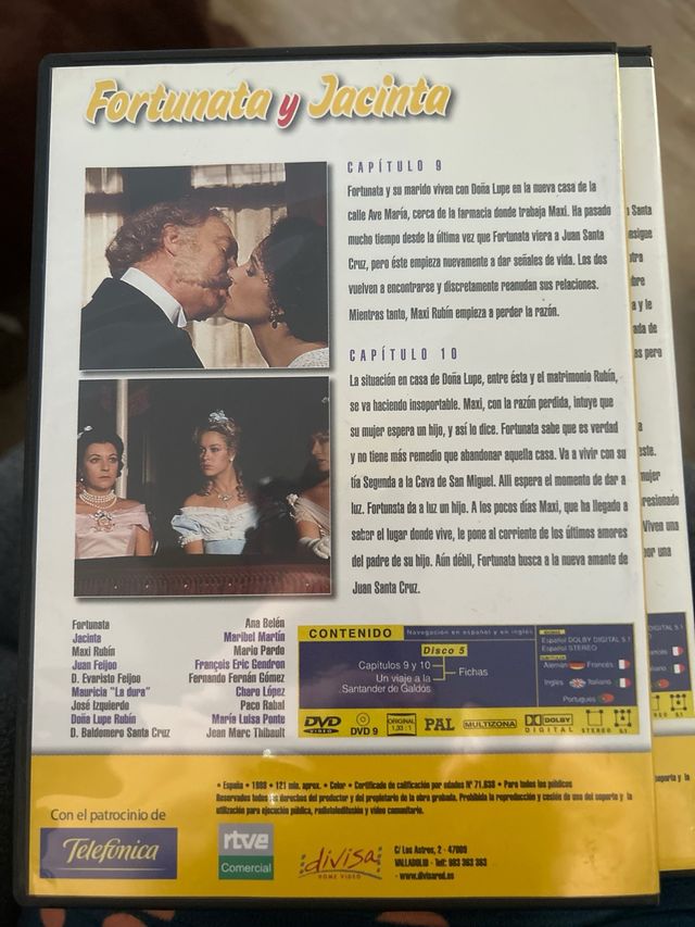 DVD Fortunata y Jacinta (Serie Completa)