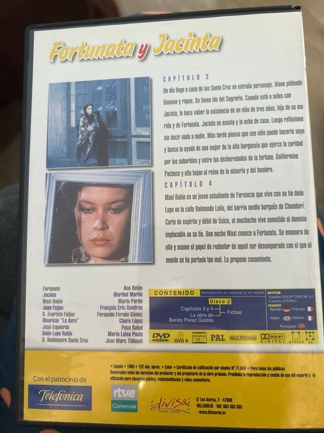 DVD Fortunata y Jacinta (Serie Completa)