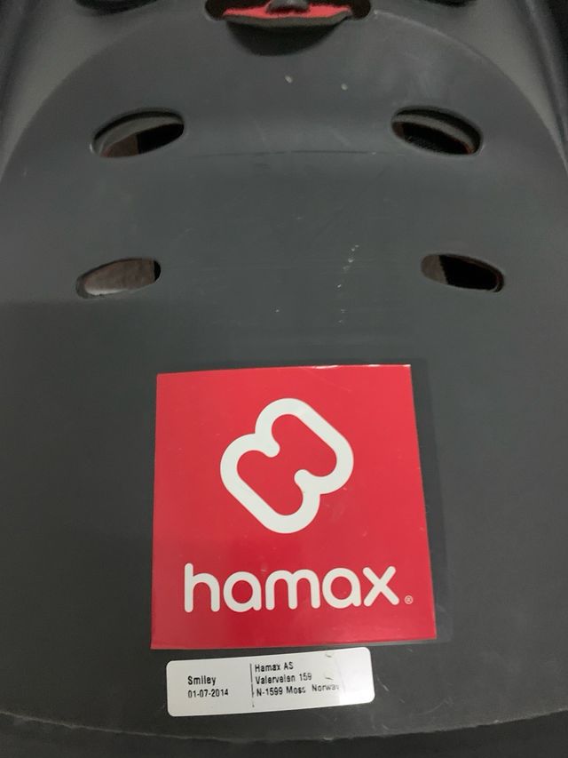 Assento de Bicicleta Hamax Smiley Menino/Menina