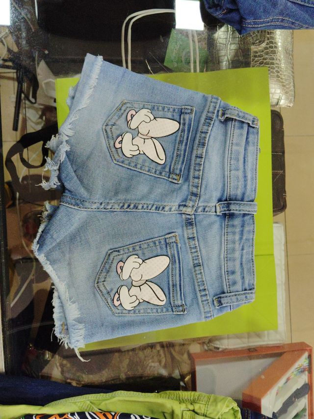 Shorts vaqueros rotos