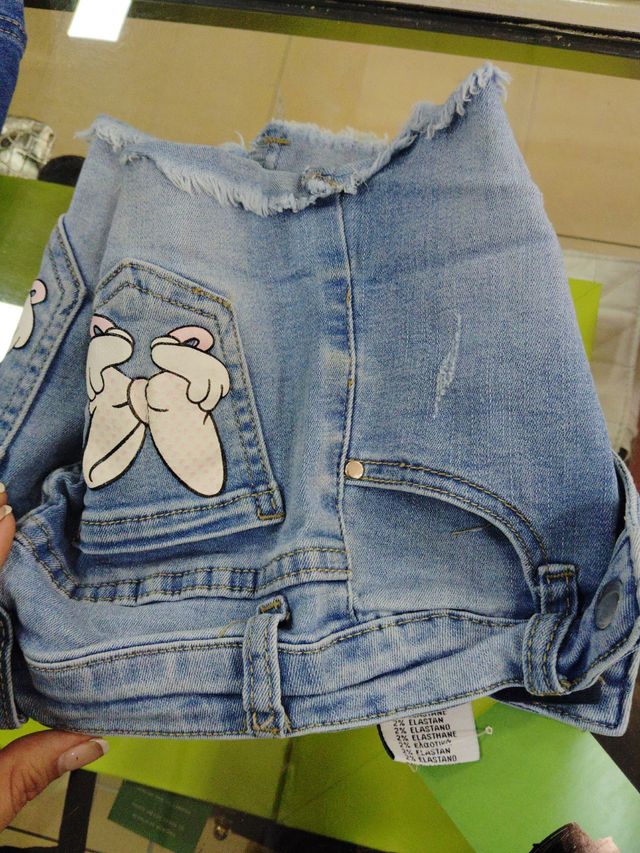 Shorts vaqueros rotos