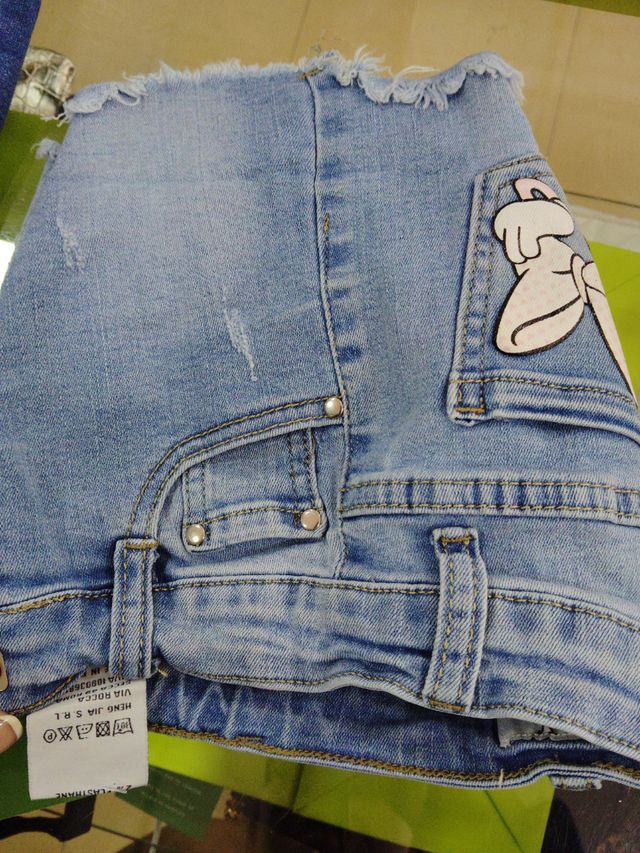 Shorts vaqueros rotos