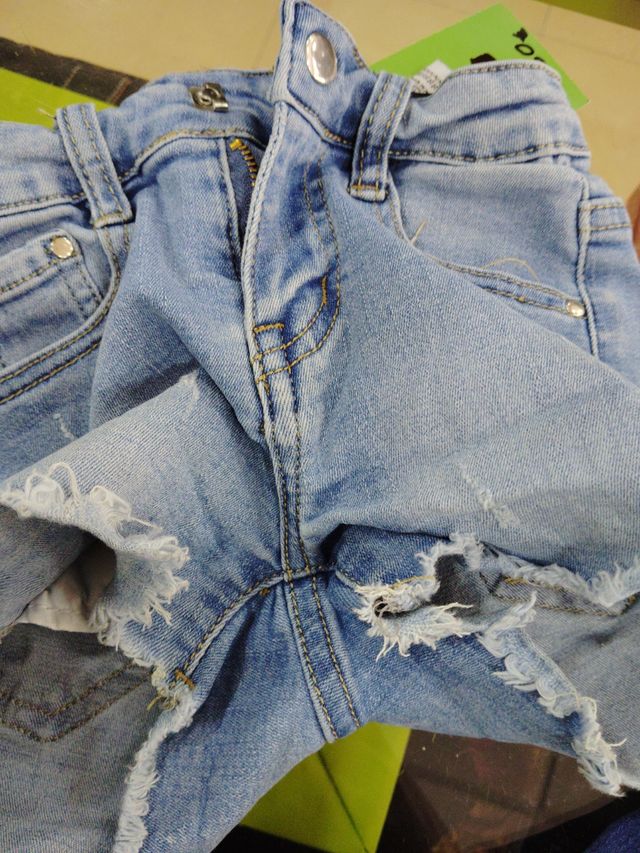 Shorts vaqueros rotos