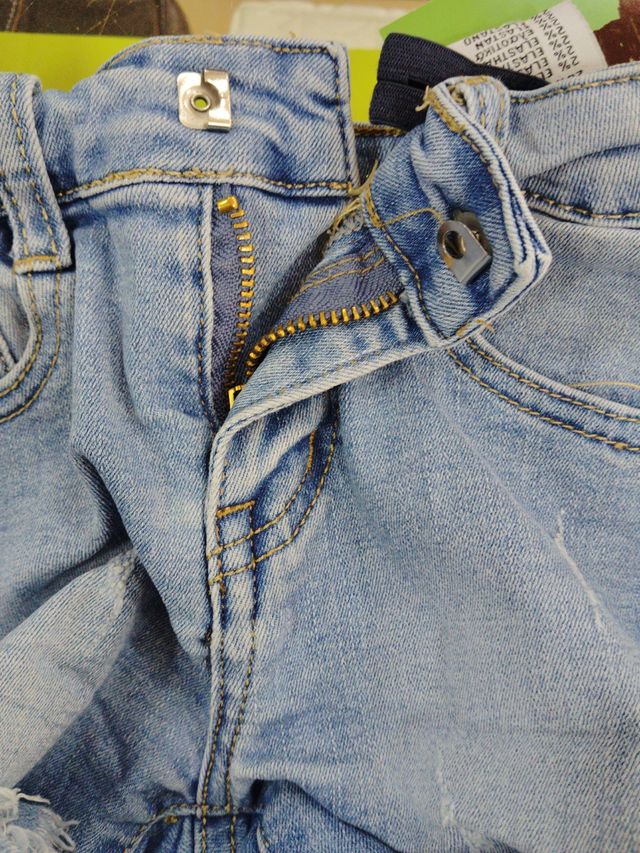 Shorts vaqueros rotos