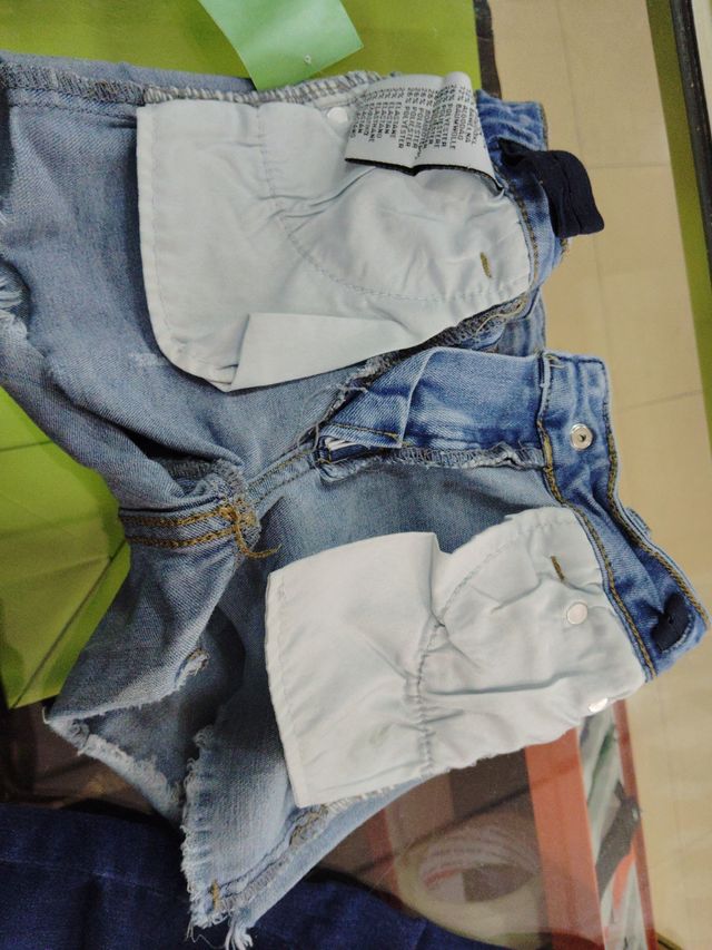 Shorts vaqueros rotos