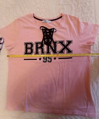 2 CAMISETAS chica L 40 - M 38