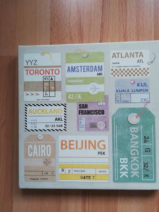 3 Cuadros Decorativos - Viajes