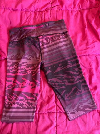 Mallas Nike running S - Rosa/Morado