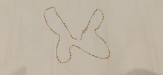 OCASION Collar bolitas de oro