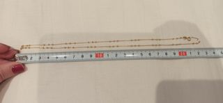 OCASION Collar bolitas de oro