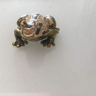 Scatolina portagioie a forma di rana