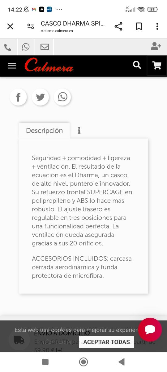 Casco bicicleta spiuk nuevo