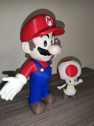 Mario Bros e Toad In stampa 3D