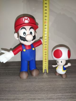 Mario Bros e Toad In stampa 3D
