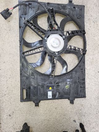 Radiador y electroventilador de volkswagen