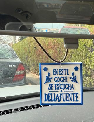 Colgante para retrovisor de coche de Dellafuente