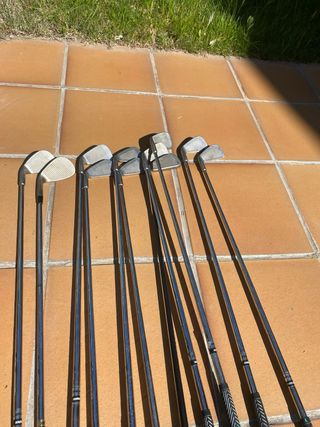 Bolsa y palos de golf cleveland