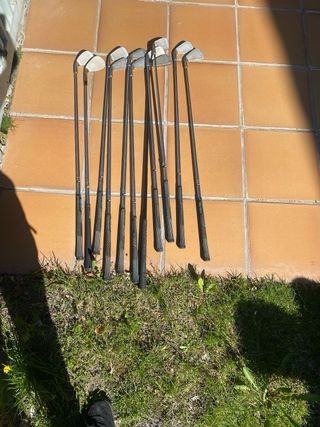 Bolsa y palos de golf cleveland