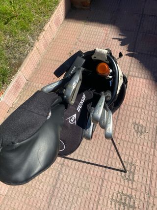 Bolsa y palos de golf cleveland